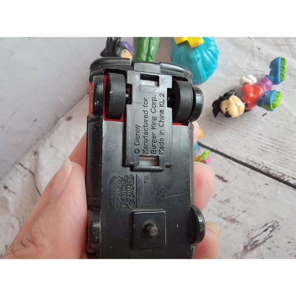 Burger King 1992 Disney's Goof Troop Figures Max PJ Goofy - Picture 8 of 8